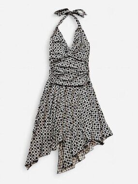 Heart Moon Star Halter Dress